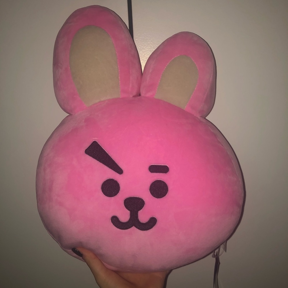 BT21 Cooky Face Cushion Pillow
